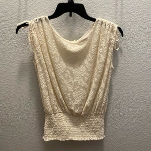 Strapless top
